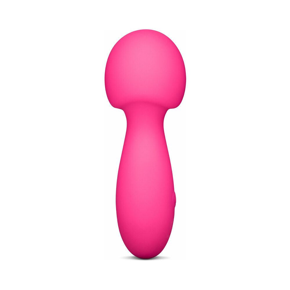 Together Spark On The Go Mini Wand Vibrator in vibrant pink, compact design for spontaneous pleasure.