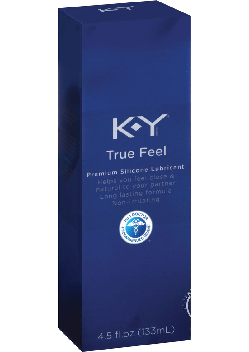 KY True Feel Premium Silicone Lubricant 4.5 Oz