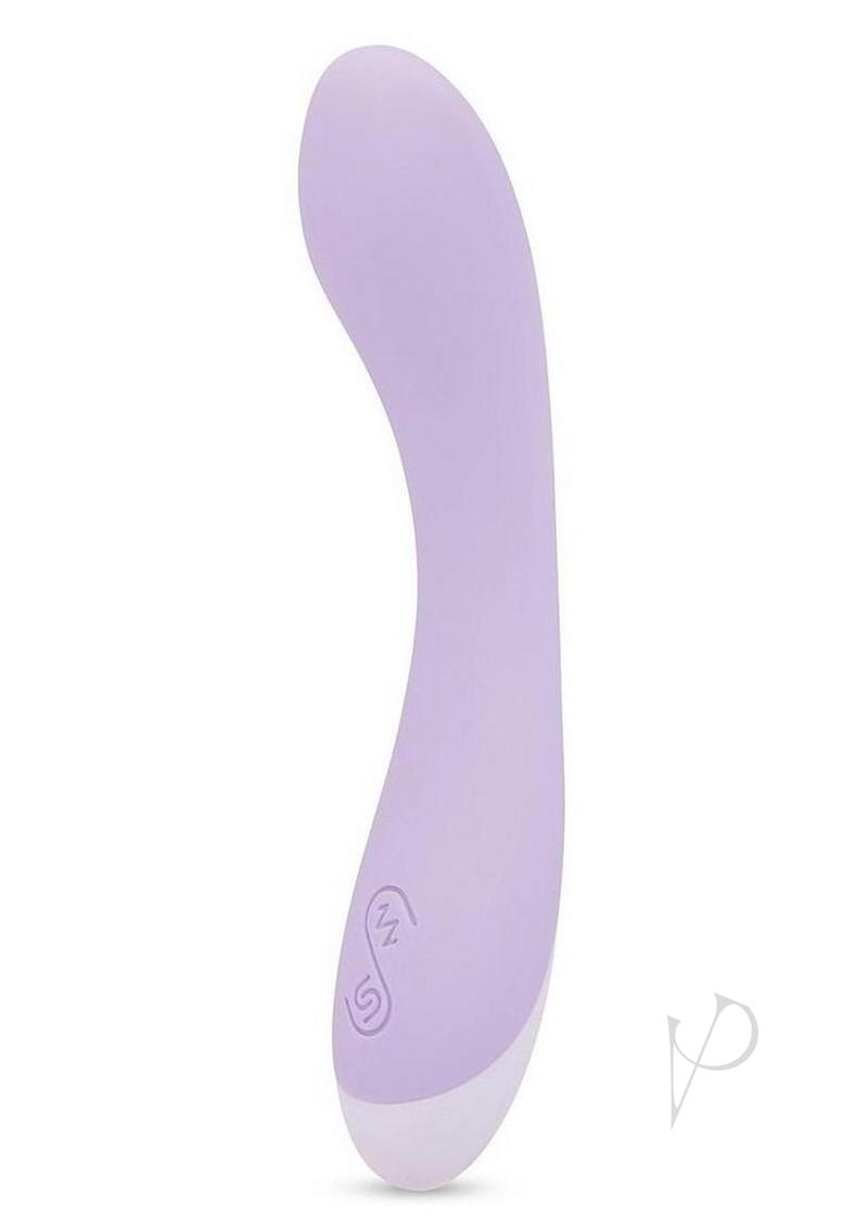 Bodywand Hit The Spot Set (2 Piece) Lavender G-spot vibe in soft lavender color.