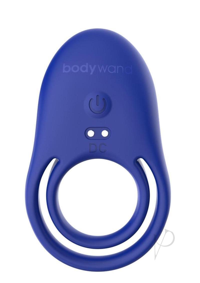 Bodywand 4Play Bonding Time Silicone Cock Ring Navy - Image 3