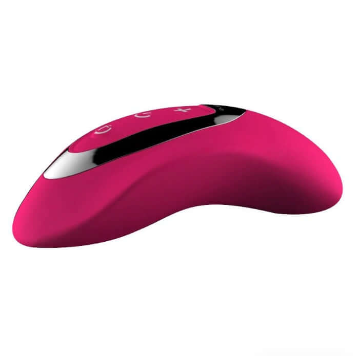 Nalone Curve Clitoral Massager in a sleek pink design with ergonomic shape for targeted stimulation.