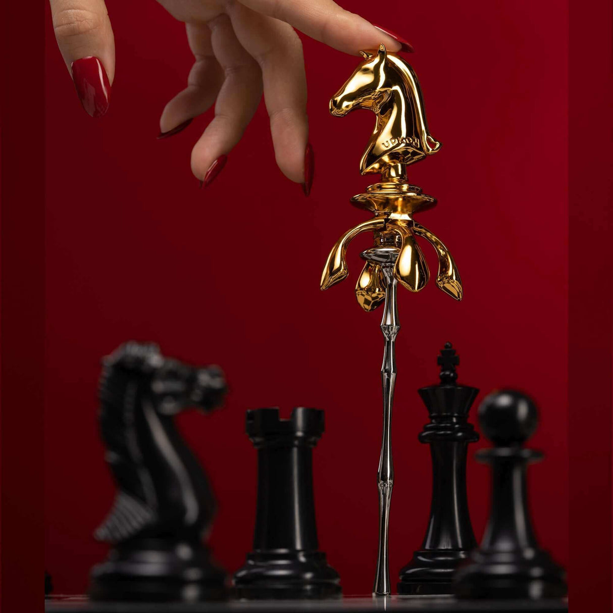 "The Chess" Collection - Knight Urethral Sound 2-piece Plugs Set