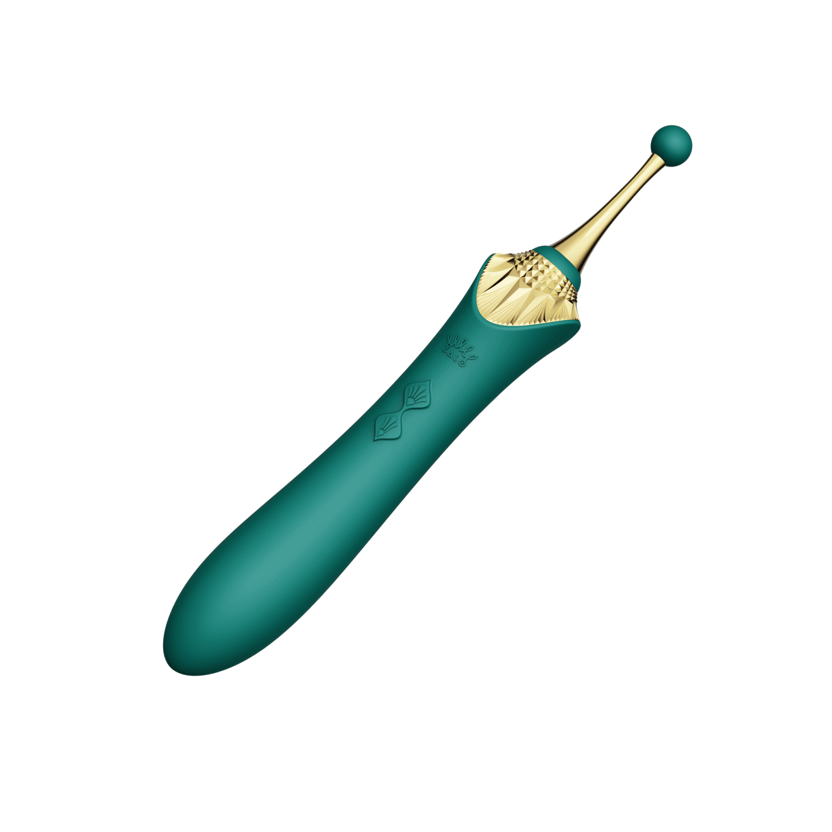 Turquoise green ZALO Bess Clitoral Massager with innovative DirectPower technology for accurate stimulation