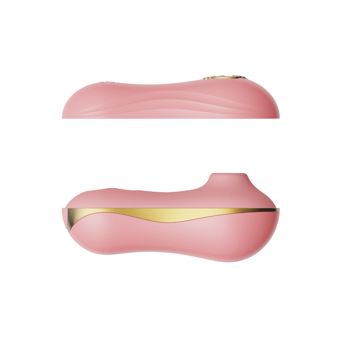 ZALO Unicorn Set Suction Massager Strawberry Pink - Unique, powerful stimulation toy inspired by mythical creatures for first-time pleasure users