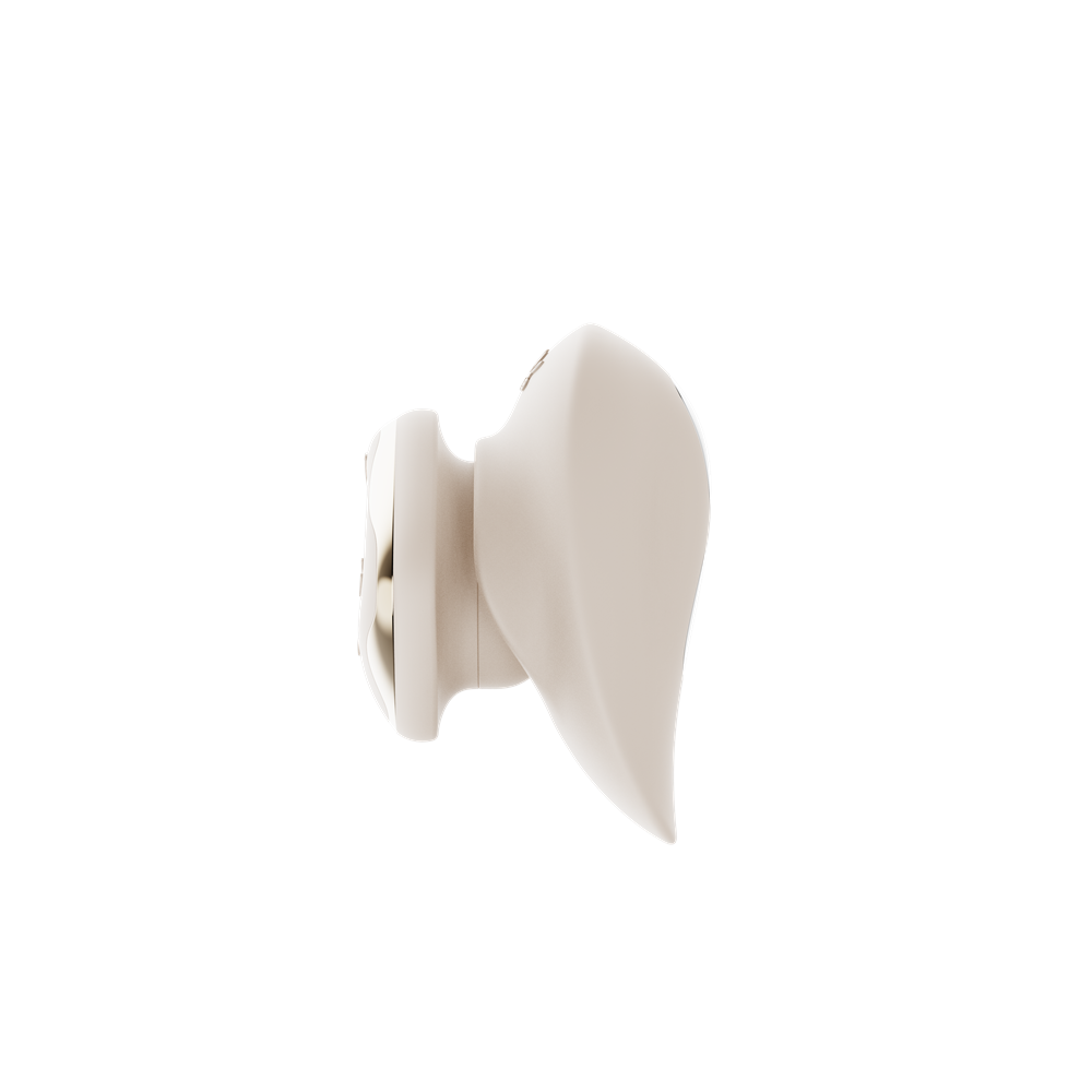 ZALO Deya Wearable Smart Dual Vibrator with App Control side view showcasing sleek design