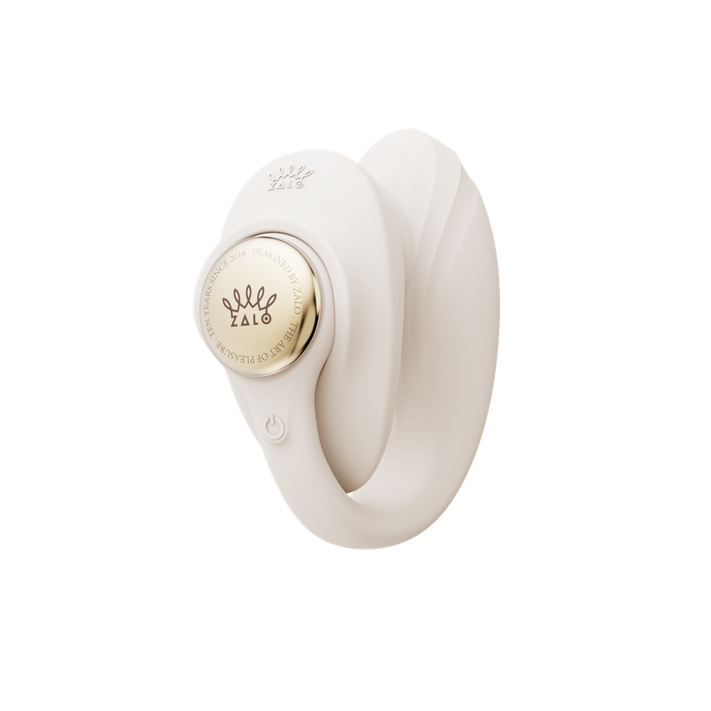 ZALO Deya Wearable Smart Dual Vibrator with App Control in elegant design and features for enhanced pleasure.