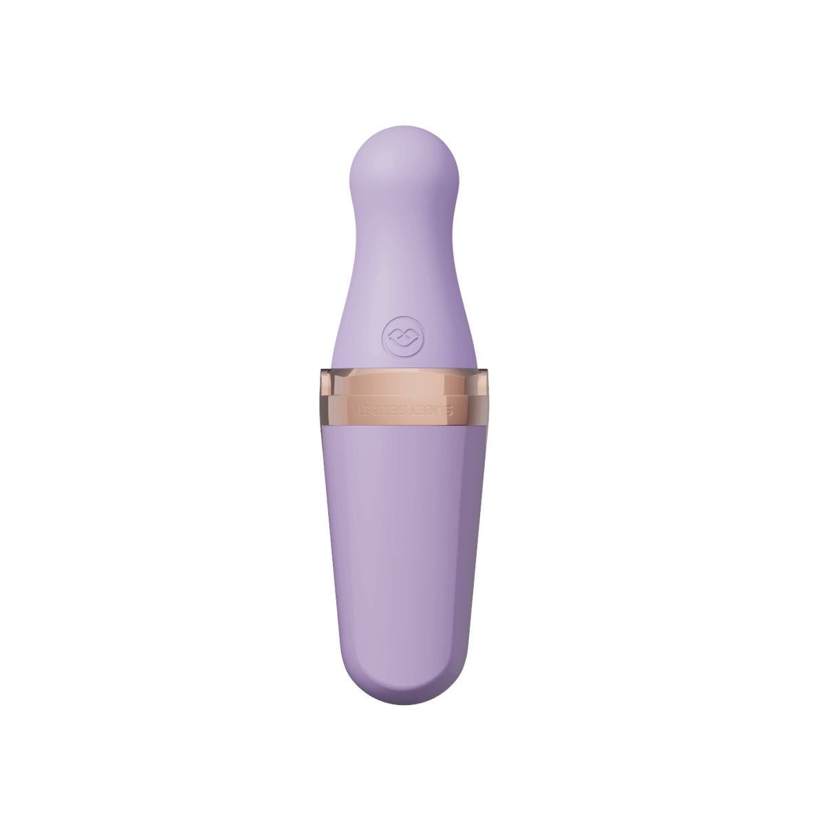 Sweet Secret Dual Massager Purple, sleek dual stimulation device for pleasure and relaxation.