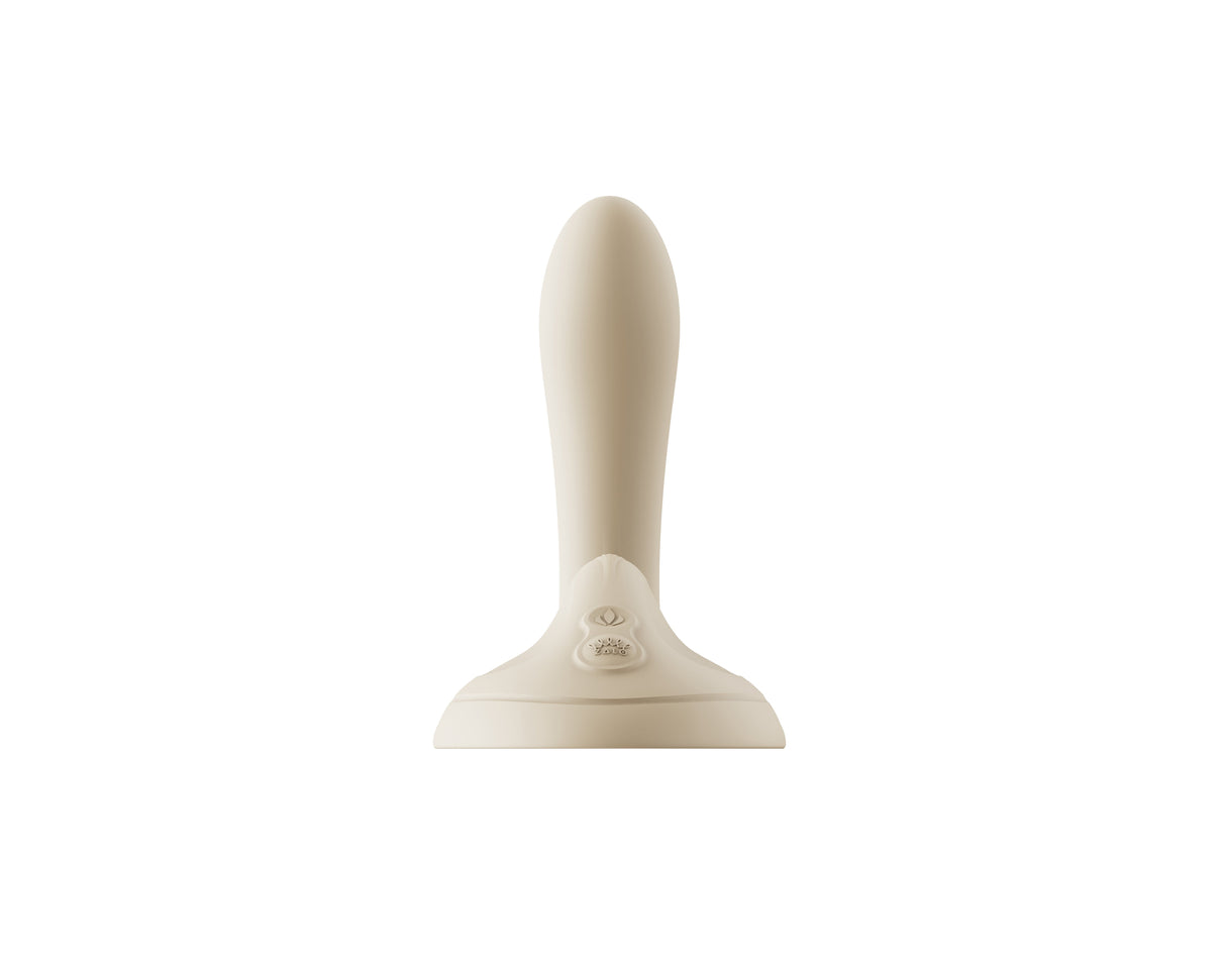 ZALO Flora Smart Vibrating Pad in Ivory White, designed for female pleasure with powerful vibrating motors.