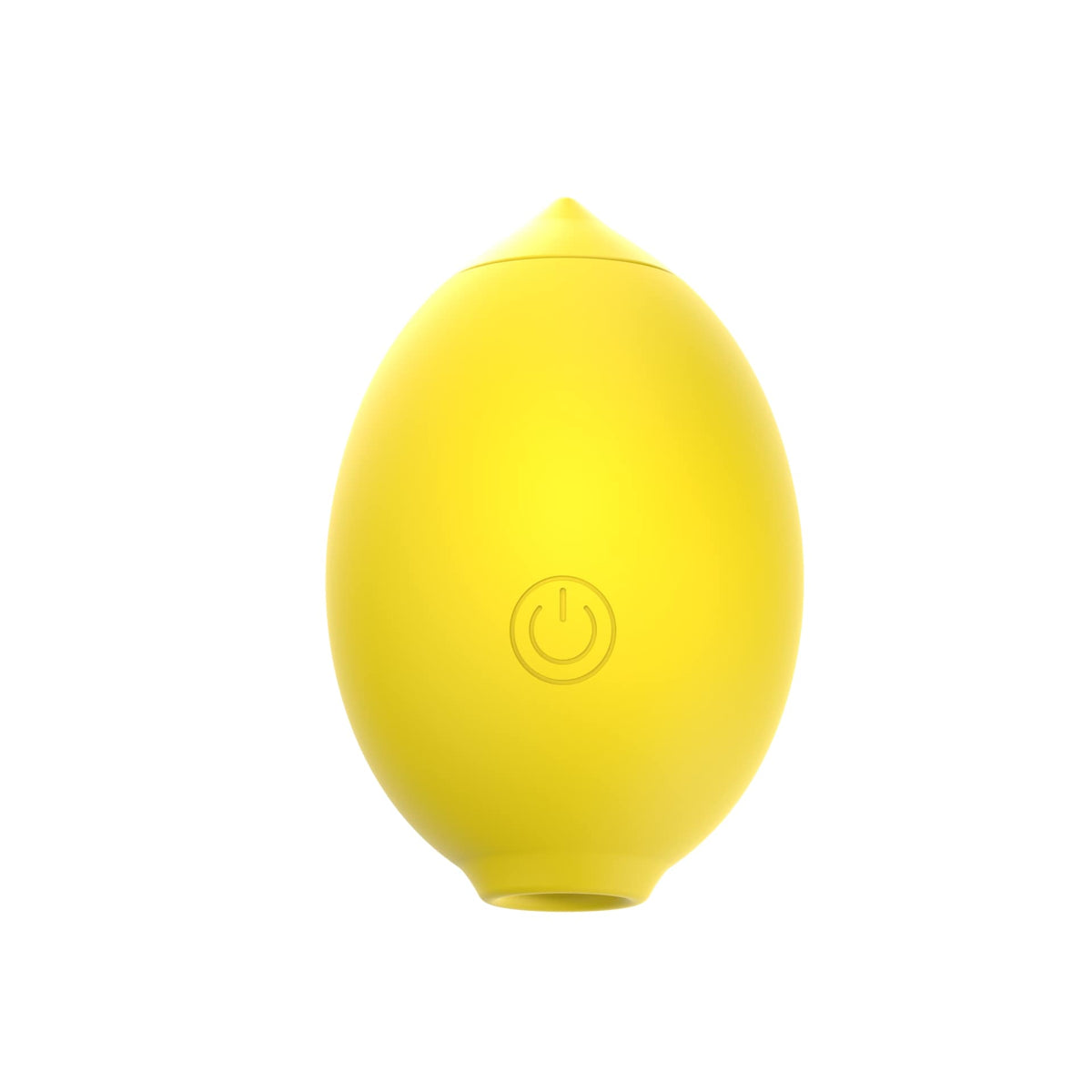 Sweet Dreams Lemon Rechargeable Silicone Vibrator in a playful lemon shape, compact and palm-friendly design.