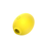 Sweet Dreams Lemon Rechargeable Silicone Vibrator in bright yellow, featuring a playful fruit design.