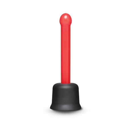 b-Vibe Essentials Mini Travel Enema Set 30 ml red flexible head for anal hygiene and freshness.