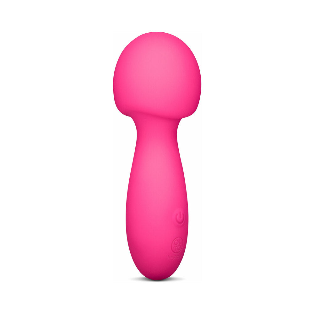 Together Spark On The Go Mini Wand Vibrator in vibrant pink color, designed for pleasure on-the-go.