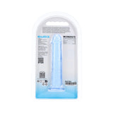 Realrock Realistic Dildo 5 Inch Blue packaging featuring lifelike design and vibrant color.