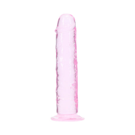 Realrock Realistic Dildo 5 Inch Pink showcasing lifelike design with natural contours and gentle veining for ultimate pleasure.
