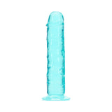 Realrock Realistic Dildo 5 Inch Turquoise featuring a lifelike shape in a vibrant turquoise color.