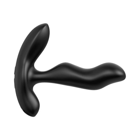Forto Flex Pro Anal Toy in Black, a sleek anal toy designed for discreet backdoor exploration.