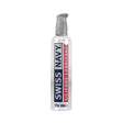 Swiss Navy Silicone Lubricant 2 Oz bottle with pump, silicone-based personal lubricant for intimate experiences.