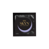 LifeStyles SKYN Selection Non-Latex Condoms 12 Pack, sleek black wrapper with SKYN logo.