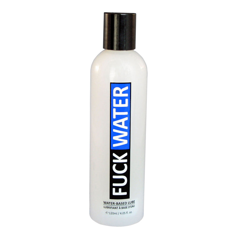 Fuck Water Original Water-based Lubricant 4 Oz bottle with sleek design and water-based formula.