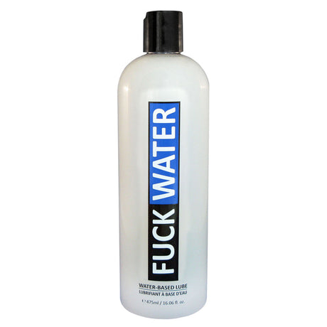 Fuck Water Original Water-based Lubricant 16 Oz bottle with water-based lube label.