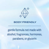 K-Y True Feel Premium Silicone Gel Lubricant 1.5 Oz body friendly gentle formula without alcohol or parabens.