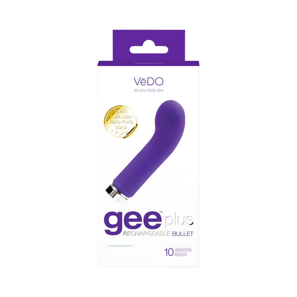 VeDO Geeplus Rechargeable Vibe - Into You Indigo