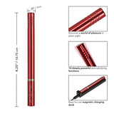 CalExotics Hidden Pleasures Bullet Vibrator Red - Image 3