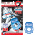 The Macho Pulsating Erection Keeper Cock Ring Blue
