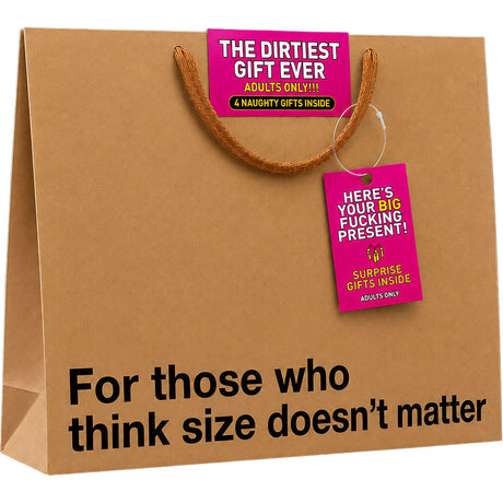 Wood Rocket The Dirtiest Gift Ever Big Present Gift Wrap