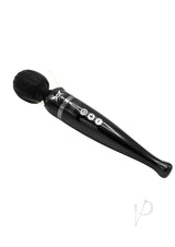 Pixey Deluxe Rechargeable Wand Massager Black Chrome - Image 3
