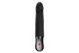 Fun Factory Stronic Real Thrusting Pulsator Black with ergonomic tip for G-spot stimulation and 10 thrusting modes.