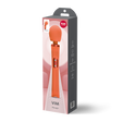 Fun Factory Vim Wand Massager Orange in packaging with ergonomic design for pleasurable experiences.