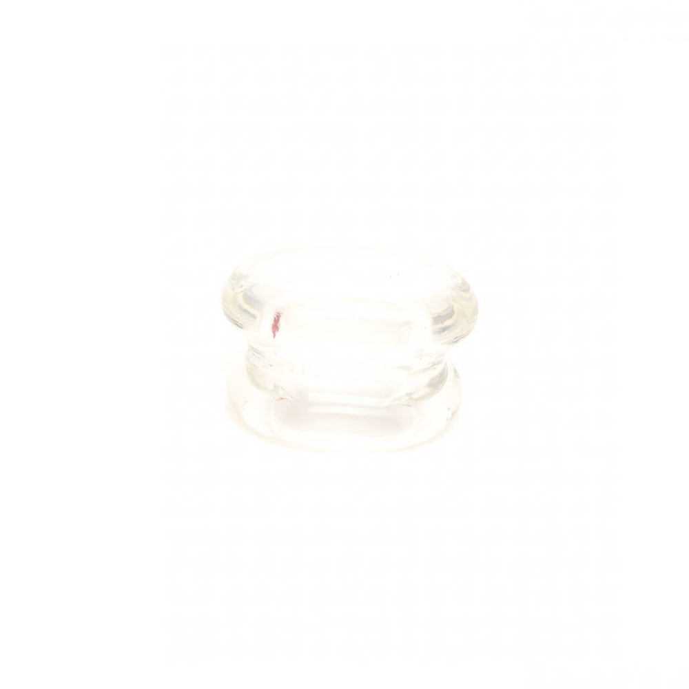 Sport Fucker Muscle Ball Stretcher TPE Clear for comfortable cock and ball play, made of clear TPE material.