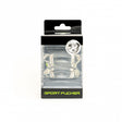 Sport Fucker Muscle Ball Stretcher TPE Clear packaging featuring a clear stretcher design and branding.