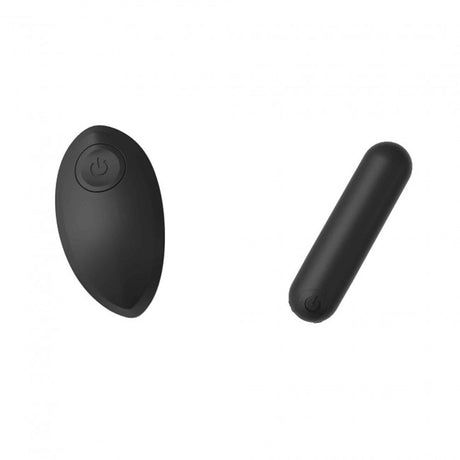 Love To Love Secret Panty 2 Vibrating Panty Black Onyx remote and bullet vibe for discreet pleasure.