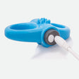 Screaming O Charged Yoga Vibrating Cock Ring Blue