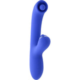 Evolved Oh Gee Silicone Rechargeable G-Spot Vibrator Blue showcasing its sleek design and innovative features.