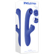 Evolved Oh Gee Silicone Rechargeable G-Spot Vibrator Blue packaging showing G-spot stimulation features.