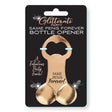 Glitterati Party Same Penis Forever Bottle Opener, a fun and elegant novelty accessory for parties.