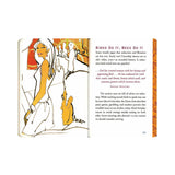 Illustration from Little Black Book Of Kama Sutra depicting themes of seduction and romance.