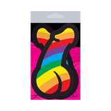 Pastease Penis Pride Pasties Rainbow playful nipple covers with rainbow design for Pride celebrations.