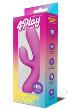 Bodywand 4Play Hoppy Feels Rechargeable Rabbit Vibrator Pink