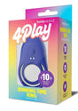 Bodywand 4Play Bonding Time Silicone Cock Ring Navy