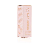 HighOnLove Mini Sensual Stimulating Oil packaging with usage directions for enhancing intimacy and pleasure.