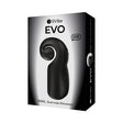 Svibe Snail Evo Dual Male Stimulator Black packaging showcasing its ergonomic design and features.
