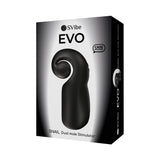 Svibe Snail Evo Dual Male Stimulator Black packaging showcasing its ergonomic design and features.
