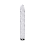 Playboy In A Twist Rechargeable Glass Vibrator White