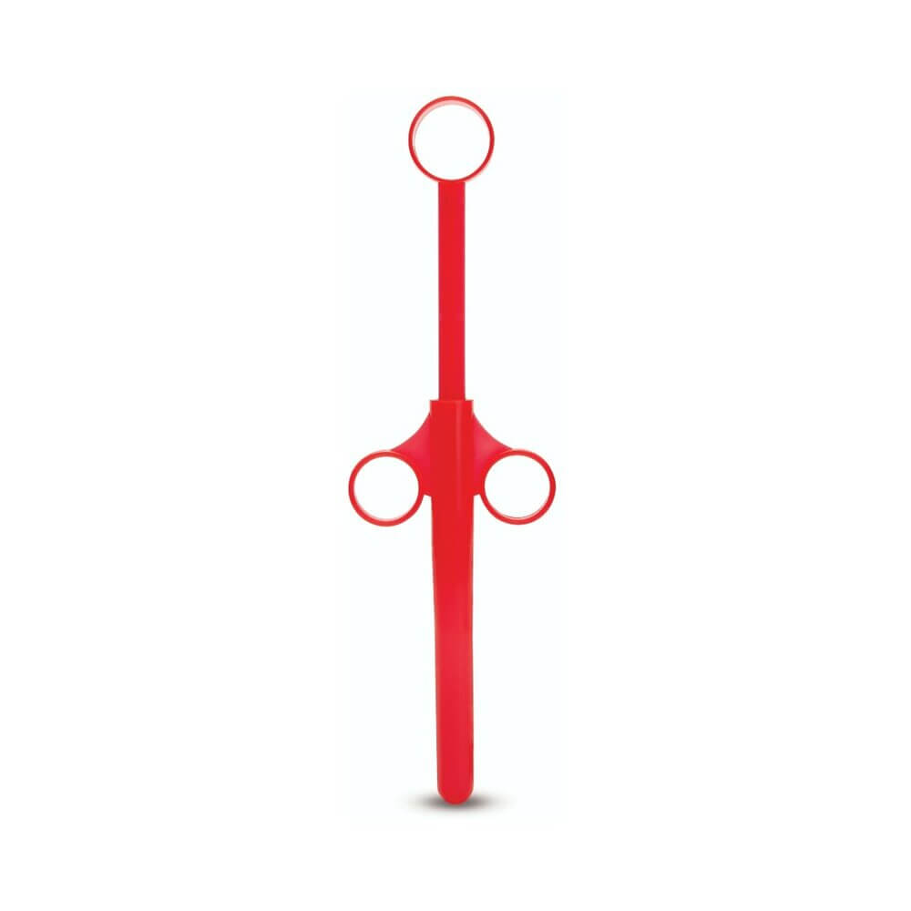 Prowler RED Lube Shooter Red, a sleek tool for accurate and mess-free lubricant application.