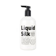 Liquid Silk Water-based Lubricant 500 ml bottle with pump for a smooth, non-tacky glide in relationships.
