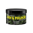Fuck Water Dick Polish Masturbation Cream 9.1 Oz in a camouflaged jar for smooth and long-lasting performance.